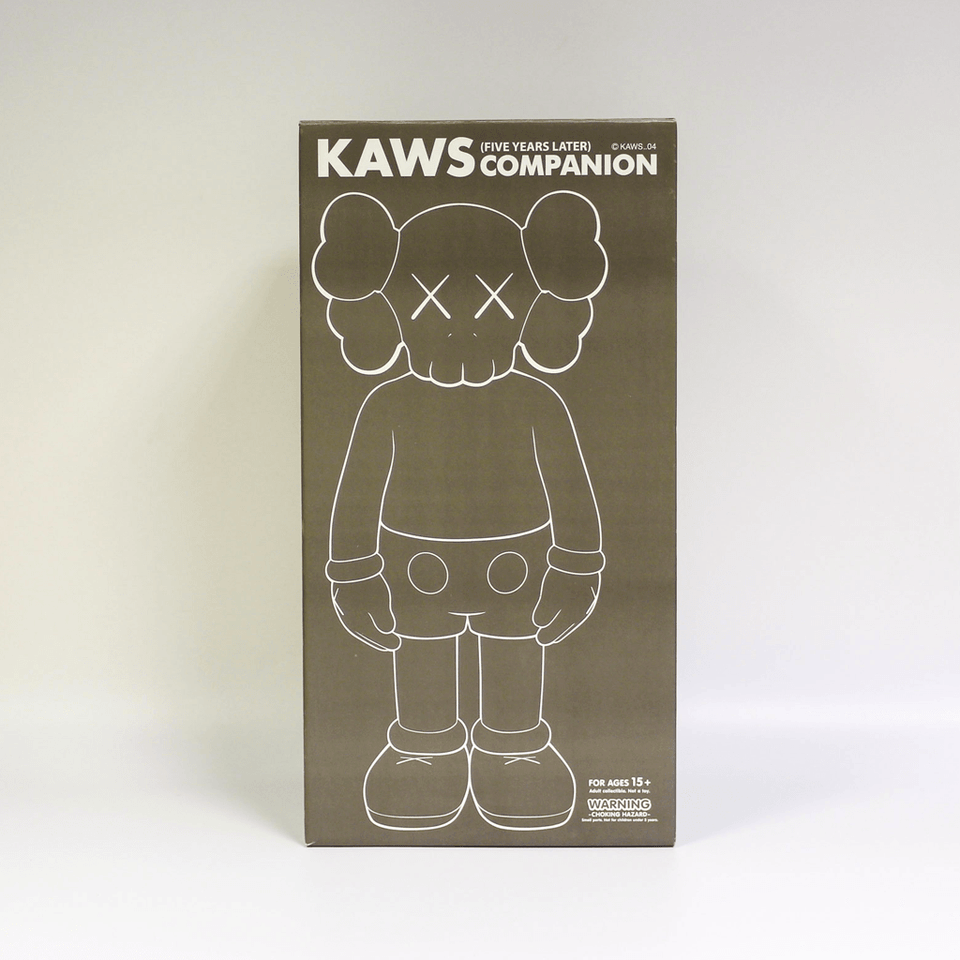 KAWS, Five Years Later Companion (Brown), 2004 For Sale - Lougher Contemporary