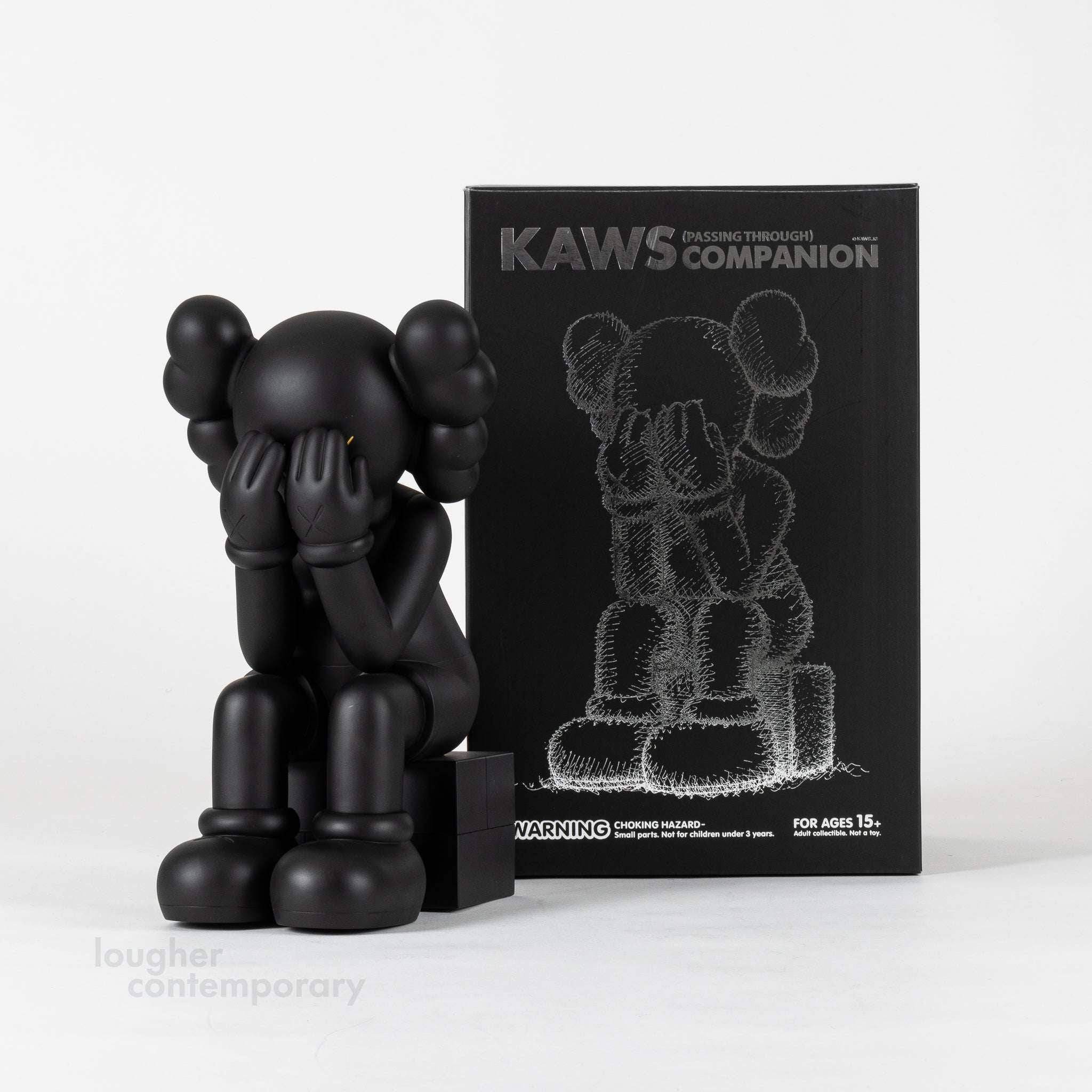 KAWS, Passing Through (Black), 2013 For Sale - Lougher Contemporary