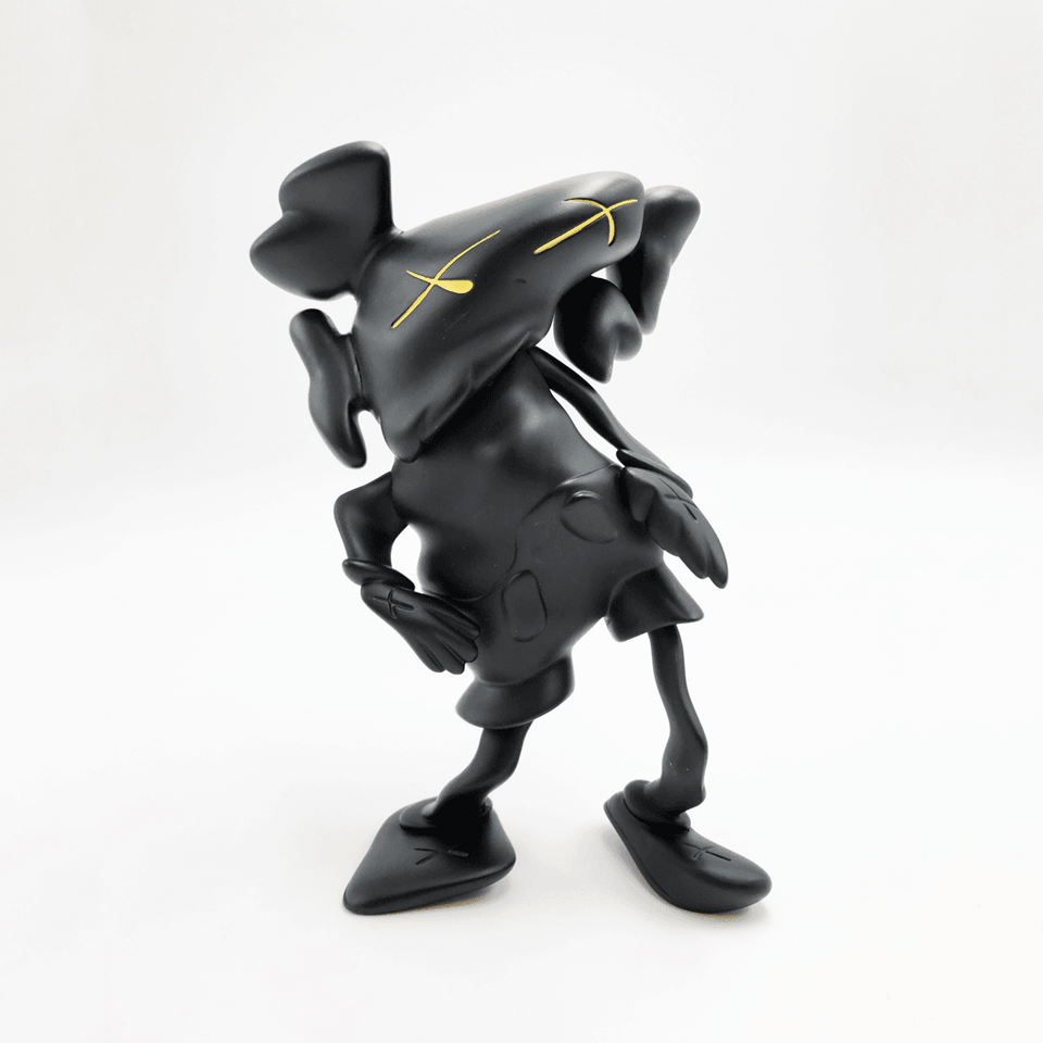KAWS x Robert Lazzarini, Distorted Companion (Black), 2010 For Sale - Lougher Contemporary