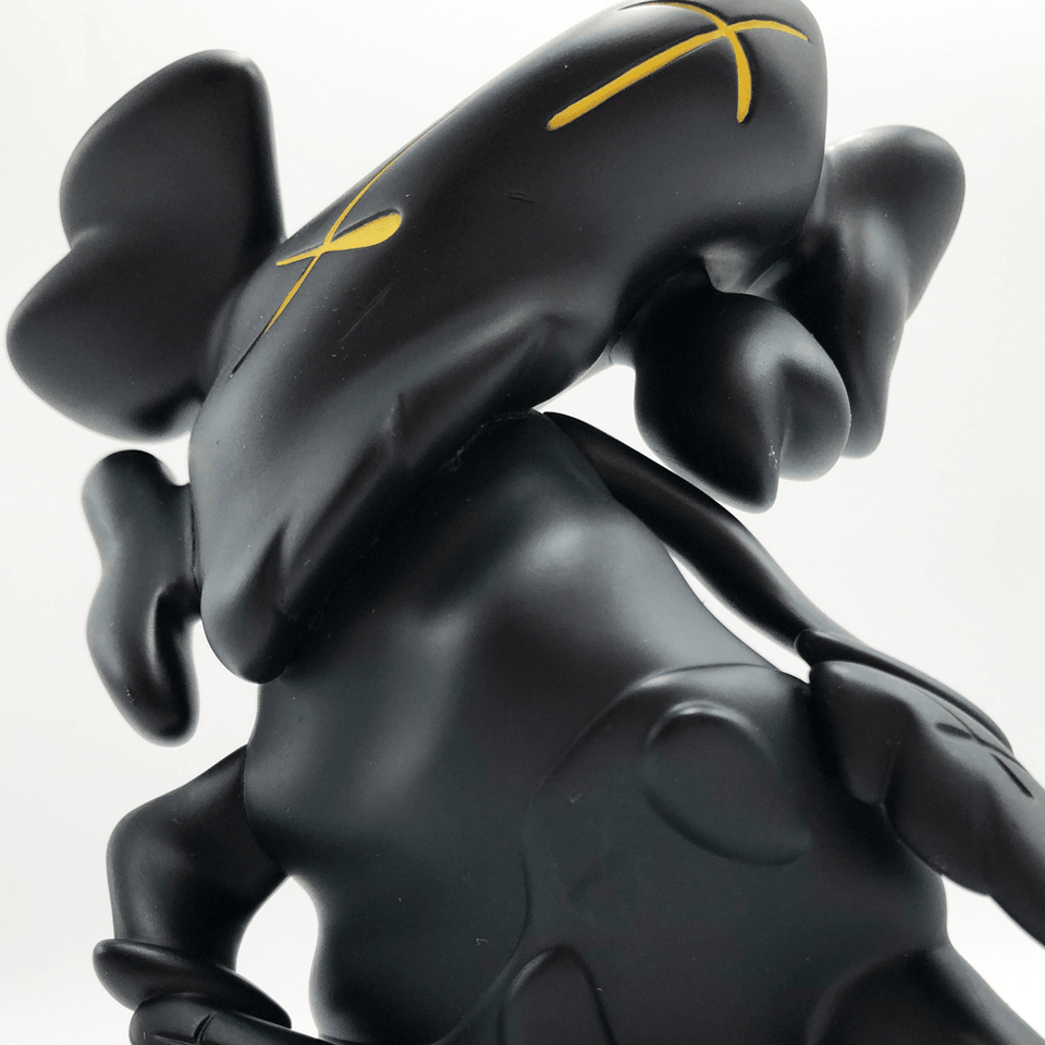 KAWS x Robert Lazzarini, Distorted Companion (Black), 2010 For Sale - Lougher Contemporary