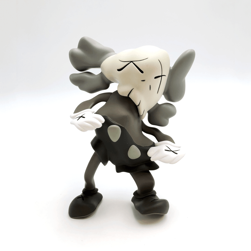 KAWS x Robert Lazzarini, Distorted Companion (Brown), 2010 For Sale - Lougher Contemporary