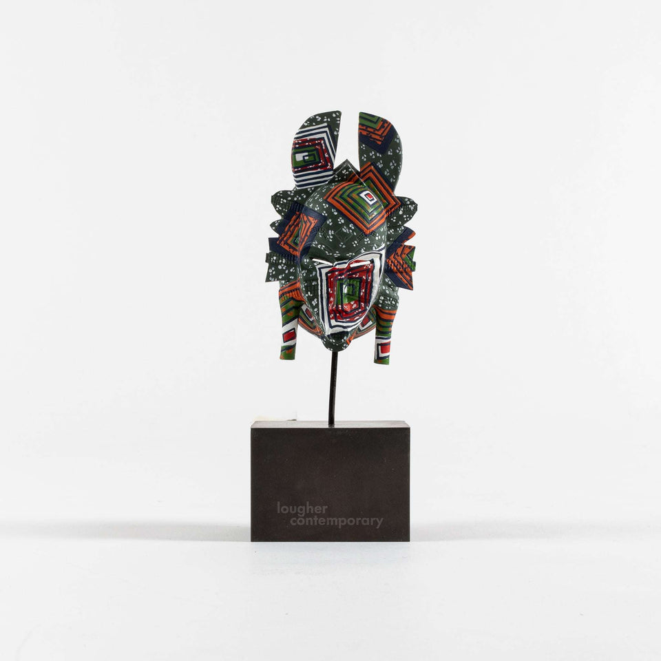 Yinka Shonibare, Hybrid Mask II (K’peliye’e), 2021 For Sale - Lougher Contemporary