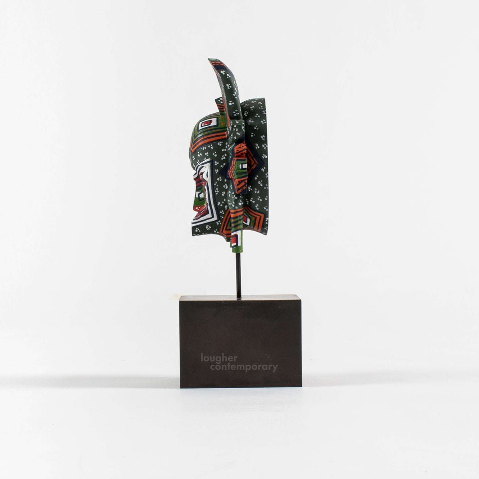 Yinka Shonibare, Hybrid Mask II (K’peliye’e), 2021 For Sale - Lougher Contemporary