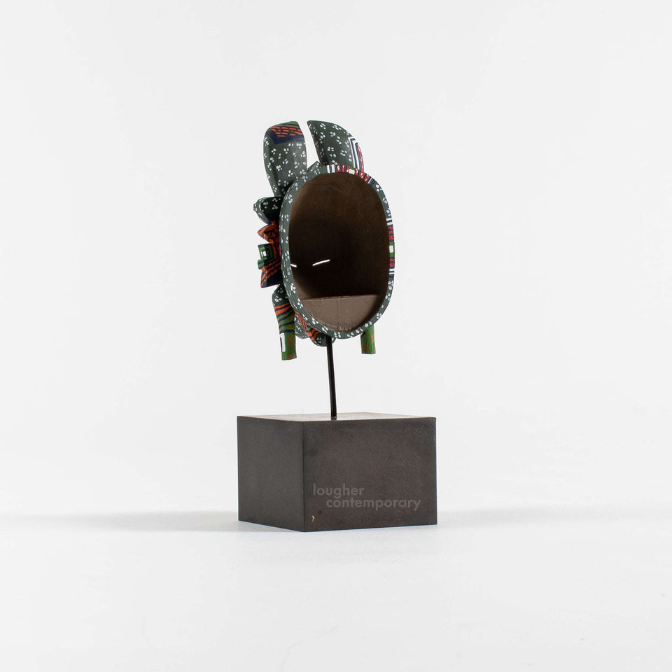 Yinka Shonibare, Hybrid Mask II (K’peliye’e), 2021 For Sale - Lougher Contemporary