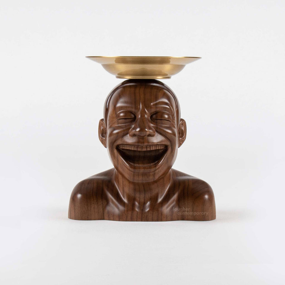 Yue Minjun, Surplus Value (Brown), 2019 For Sale - Lougher Contemporary