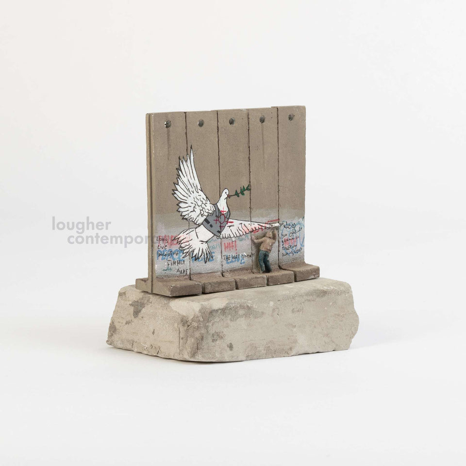 Banksy, Walled Off Hotel - Wall Sculpture (Dove), 2018 For Sale - Lougher Contemporary