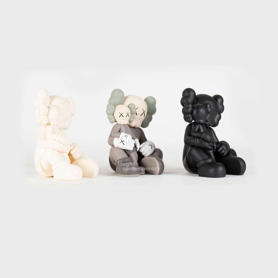 KAWS, Holiday Changbai Mountain Figure (Black, Brown, Snowy White), 2021 For Sale - Lougher Contemporary