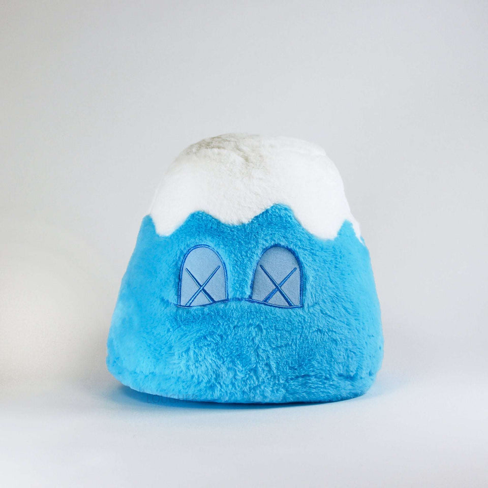 KAWS, Holiday Japan 8" Mount Fuji Plush - Blue, 2019 For Sale - Lougher Contemporary