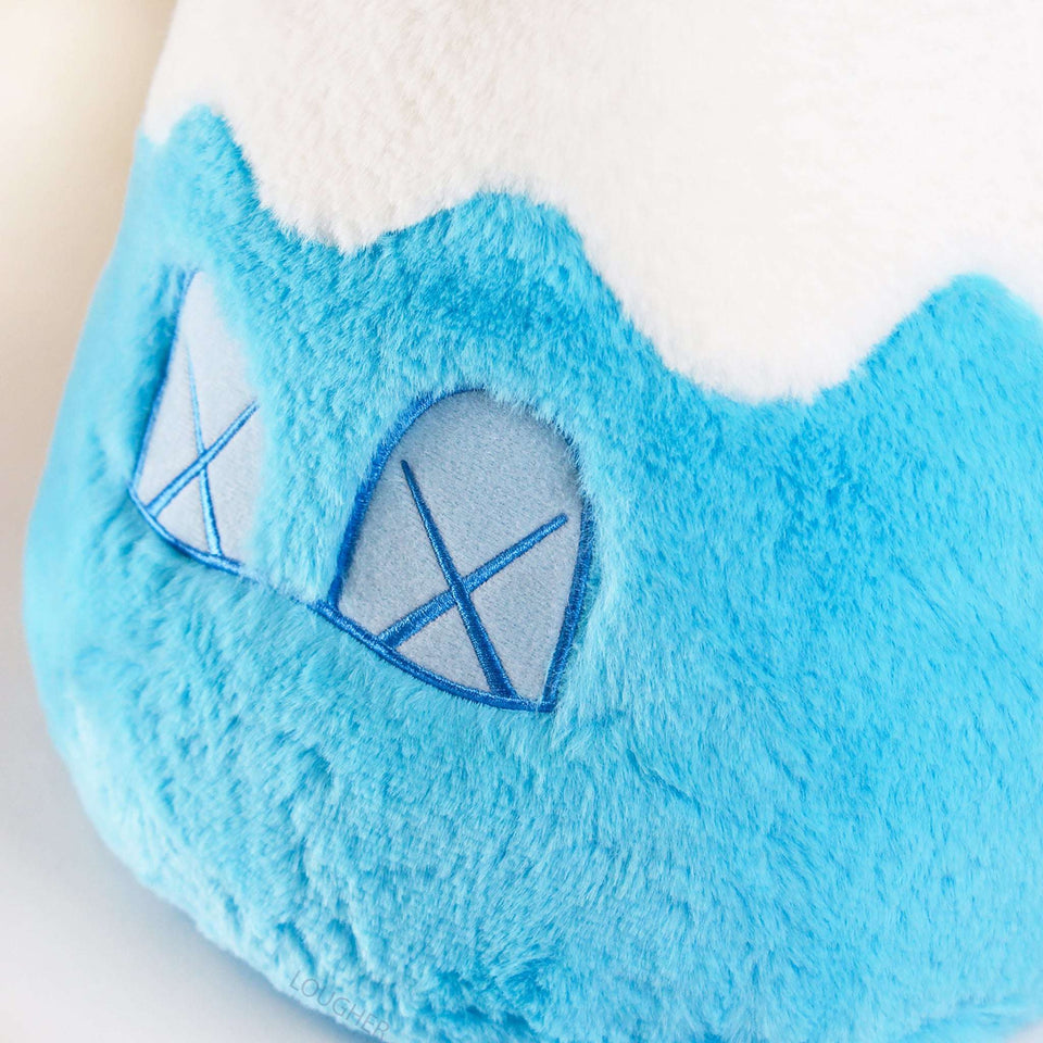 KAWS, Holiday Japan 8" Mount Fuji Plush - Blue, 2019 For Sale - Lougher Contemporary