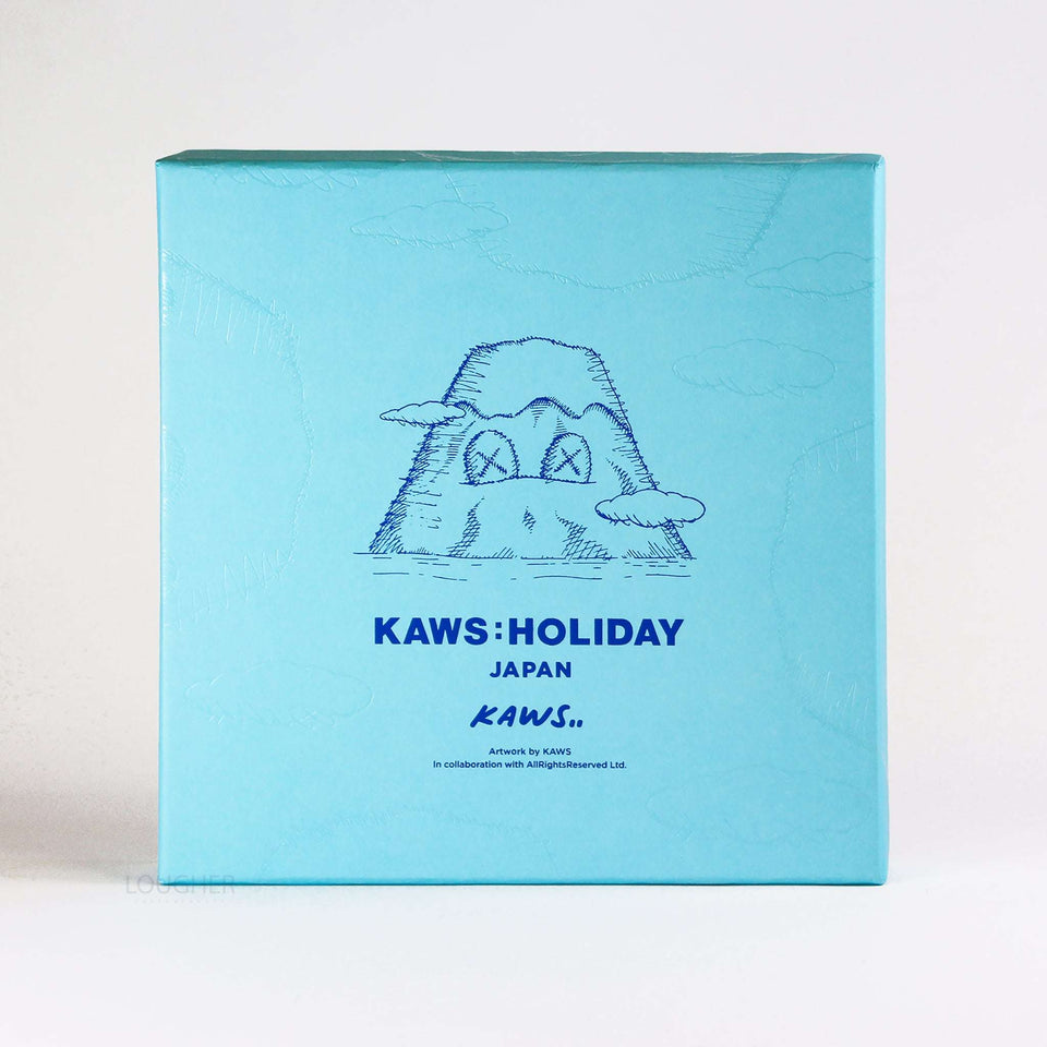 KAWS, Holiday Japan 8" Mount Fuji Plush - Blue, 2019 For Sale - Lougher Contemporary