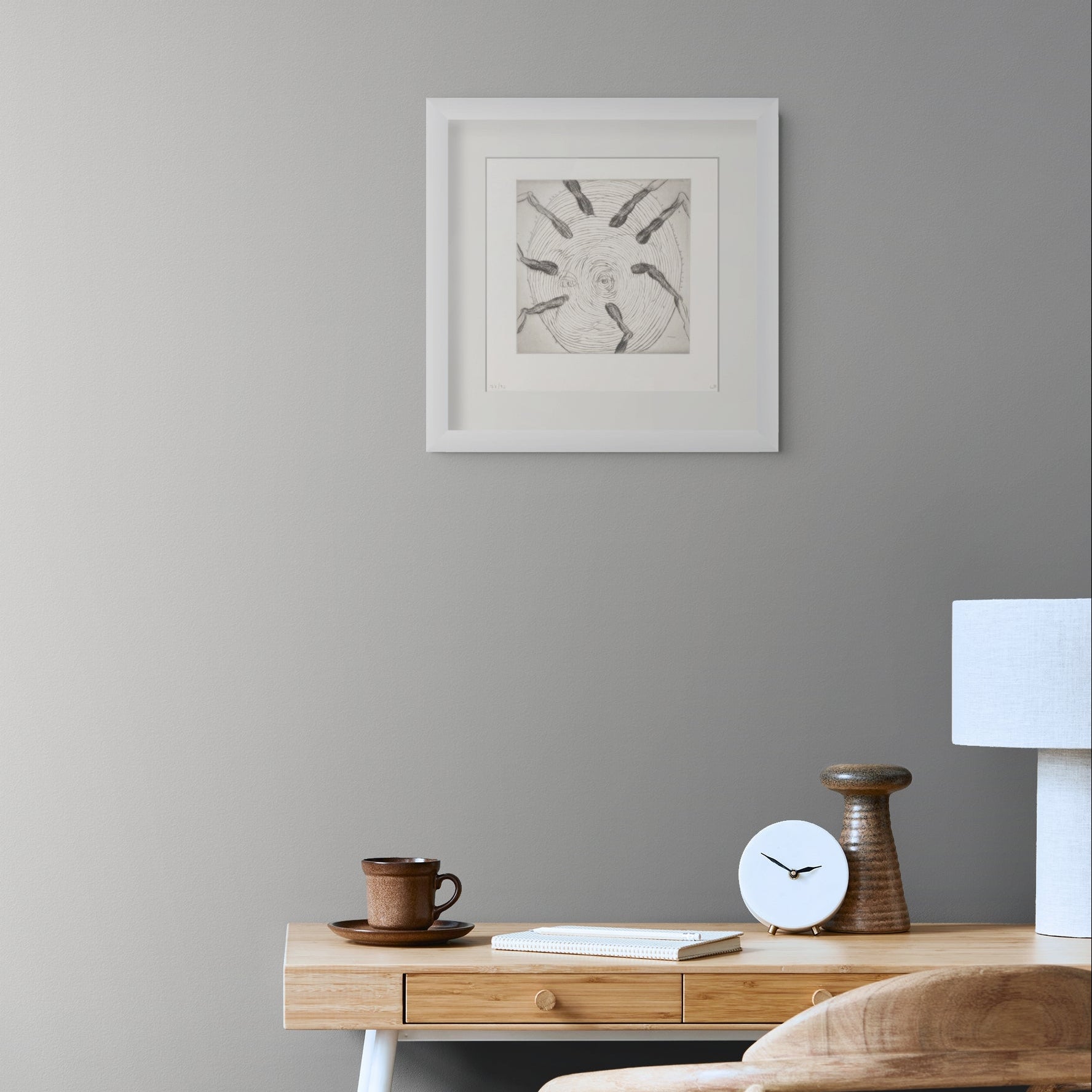 Limited edition Louise Bourgeois Untitled plate 6 print from Ode à Ma Mère, contemporary art by Lougher Contemporary.