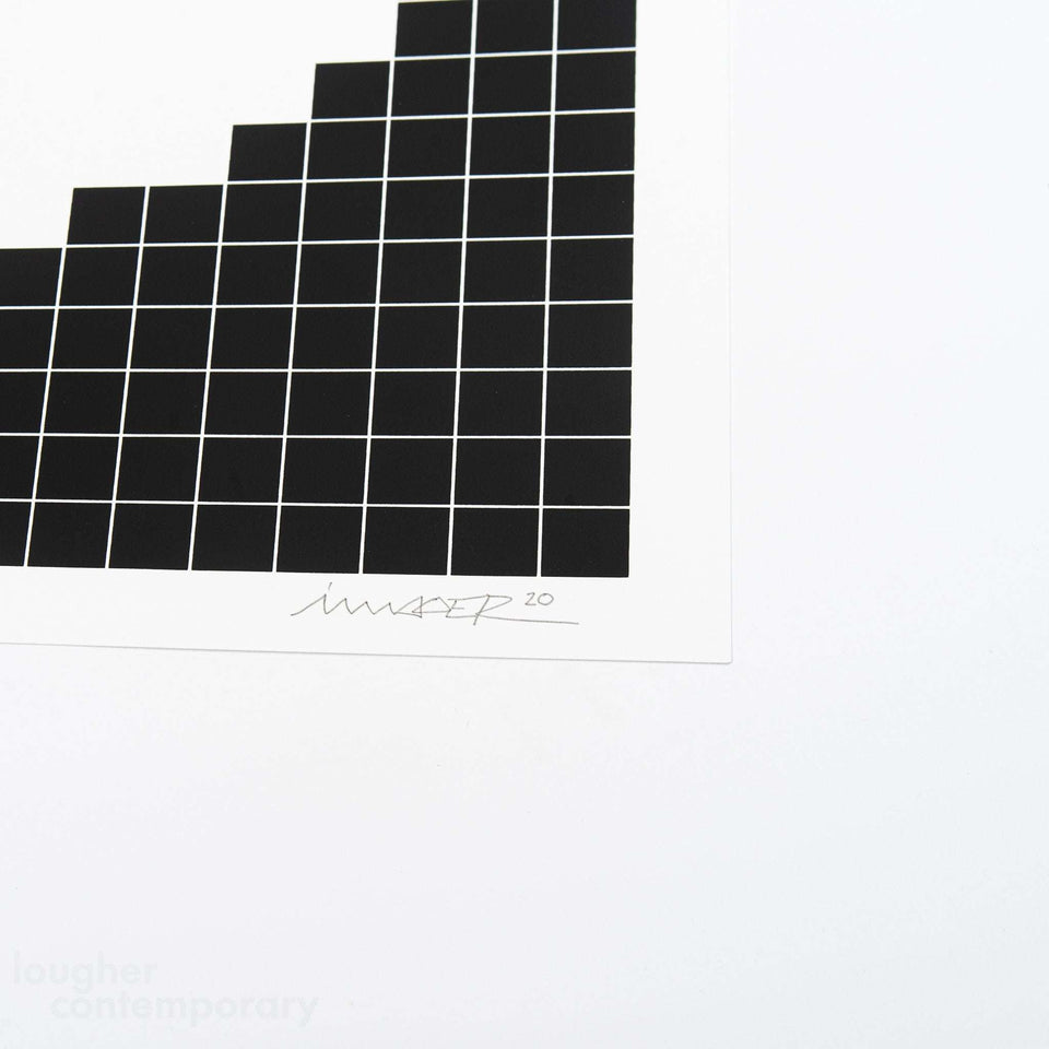 Invader, Alert (Grey), 2021 - Lougher Contemporary
